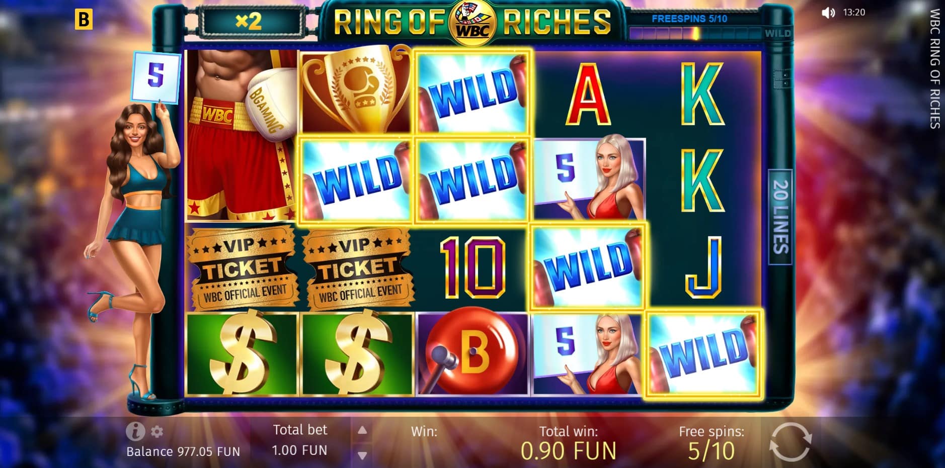 WBC Ring of Riches slot