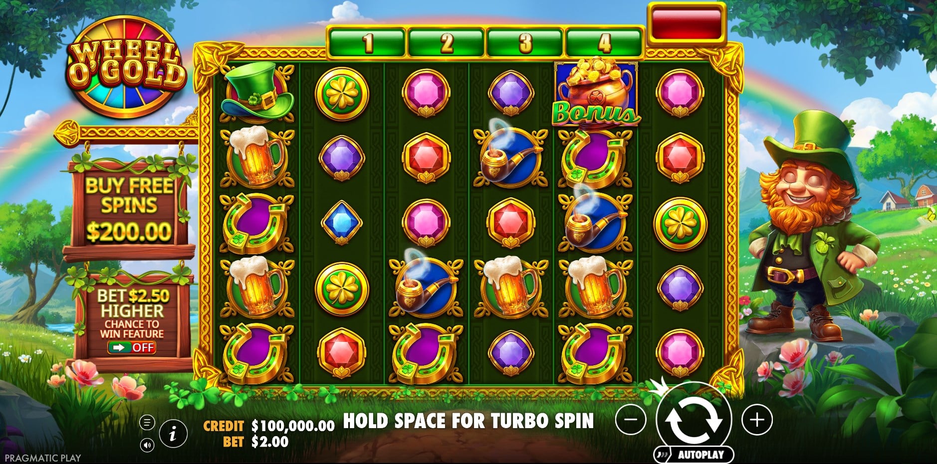 Wheel O' Gold slot