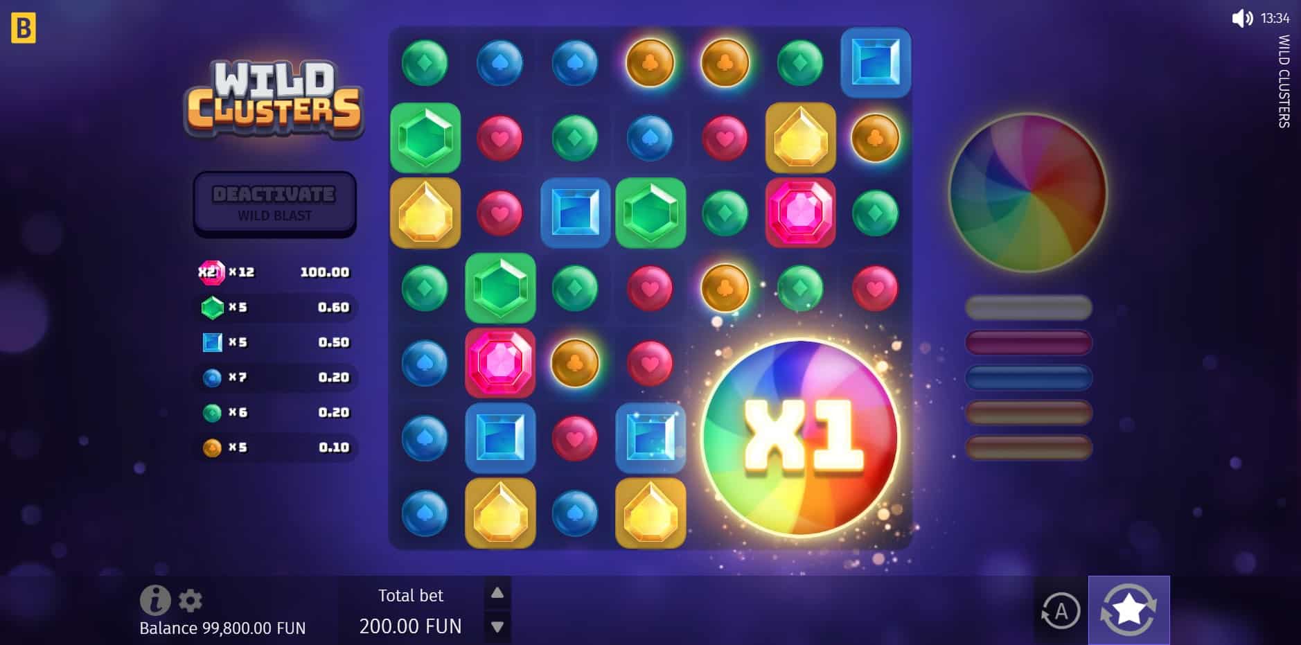 Wild Clusters slot