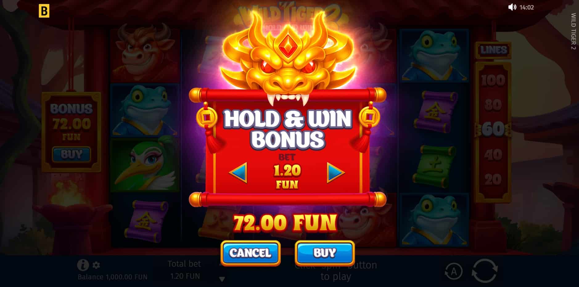 Wild Tiger 2 slot