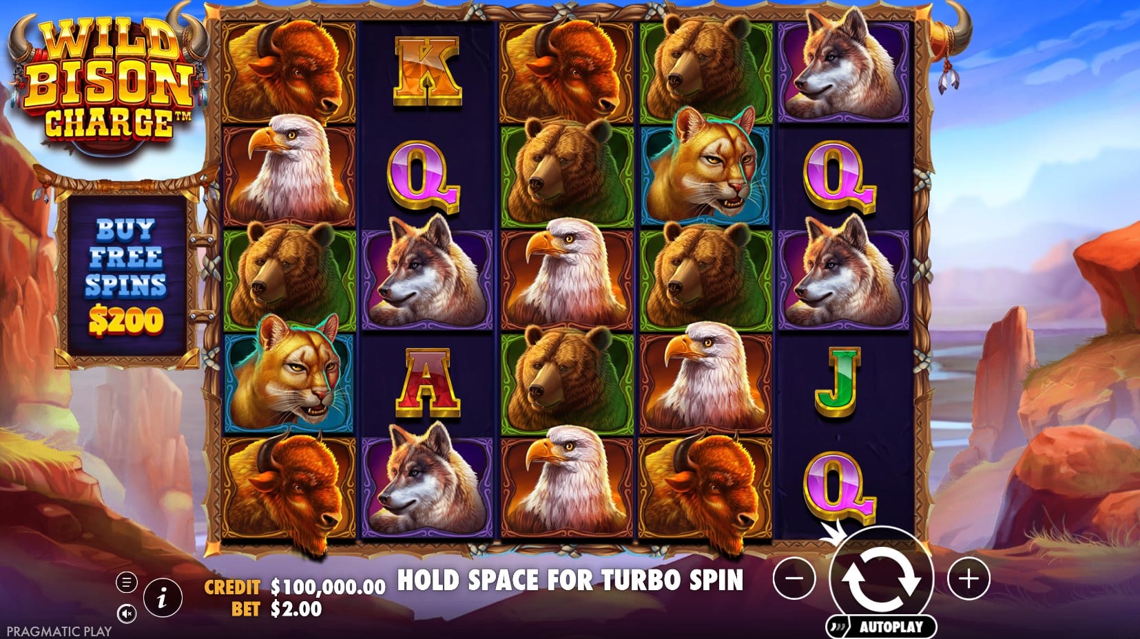 Wild Bison Charge slot