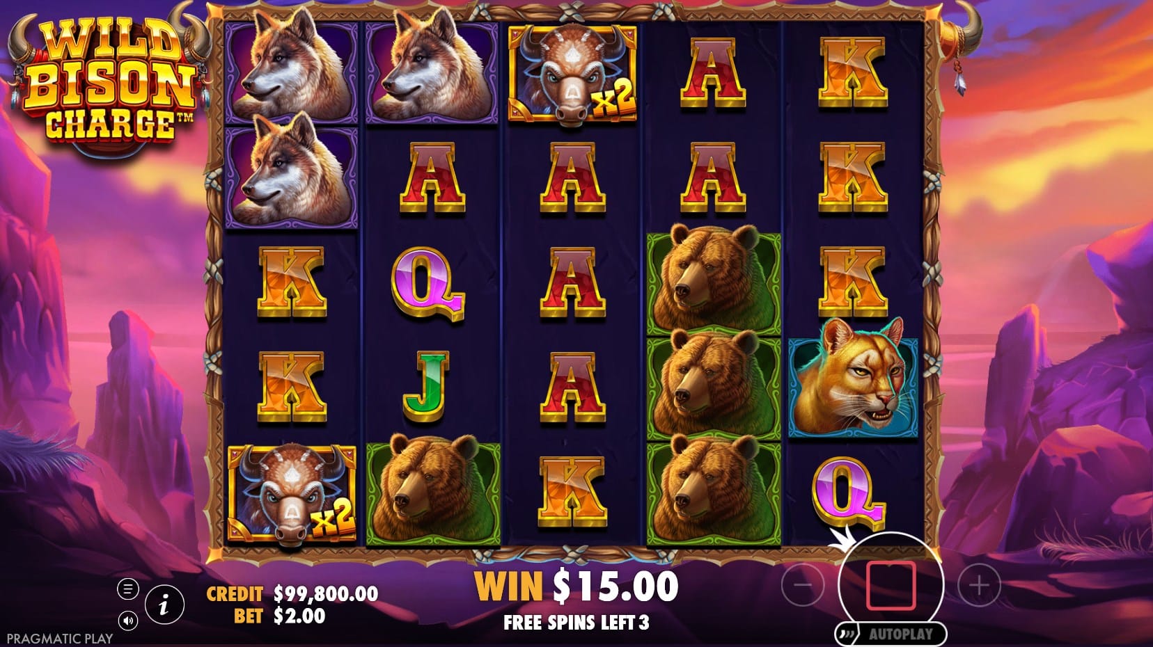 Wild Bison Charge slot