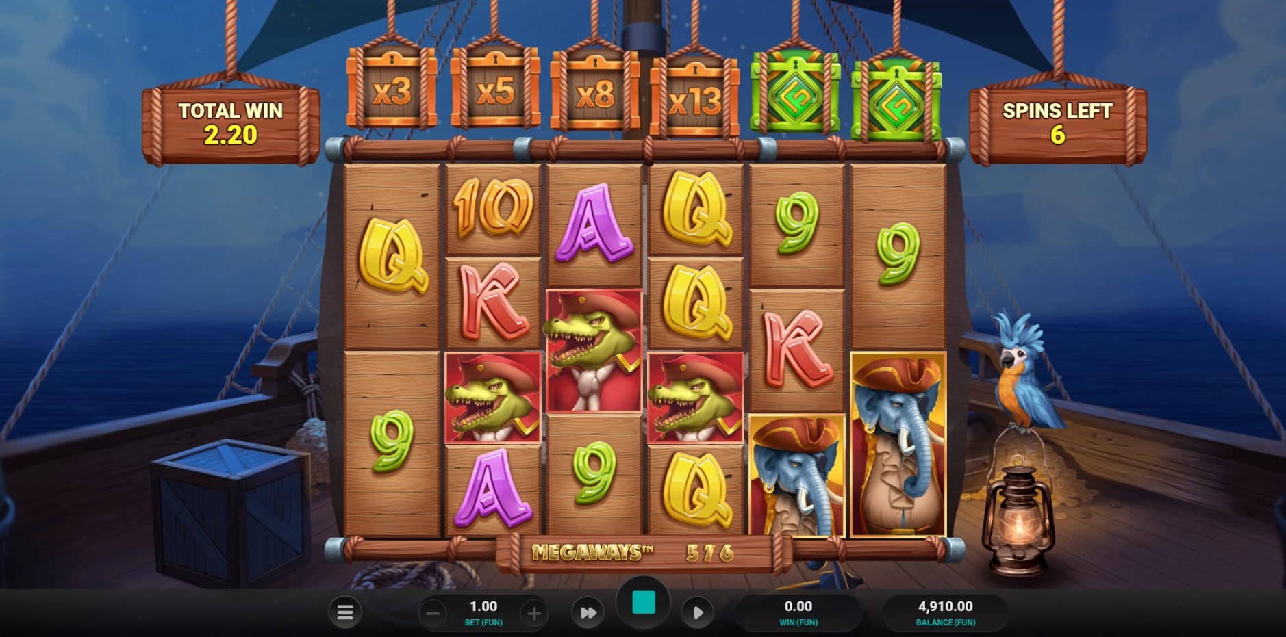 Wild Buccaneers Megaways slot