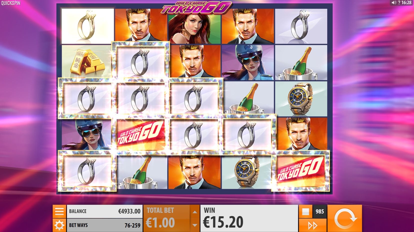 Wild Chase: Tokyo Go slot
