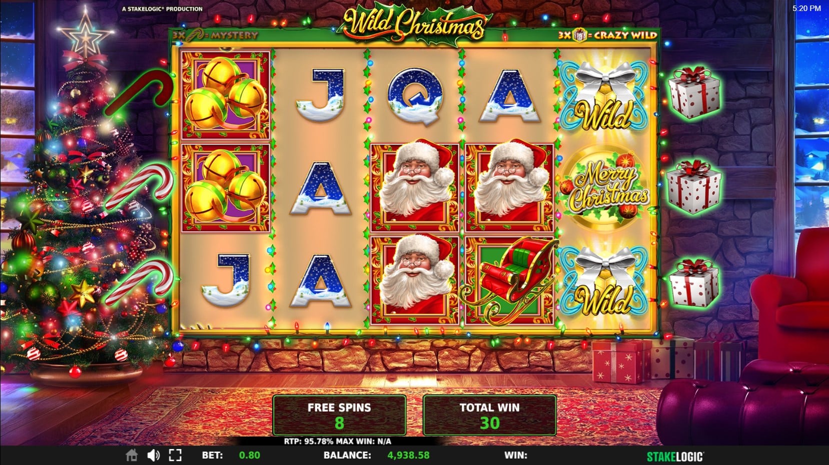 Wild Christmas slot