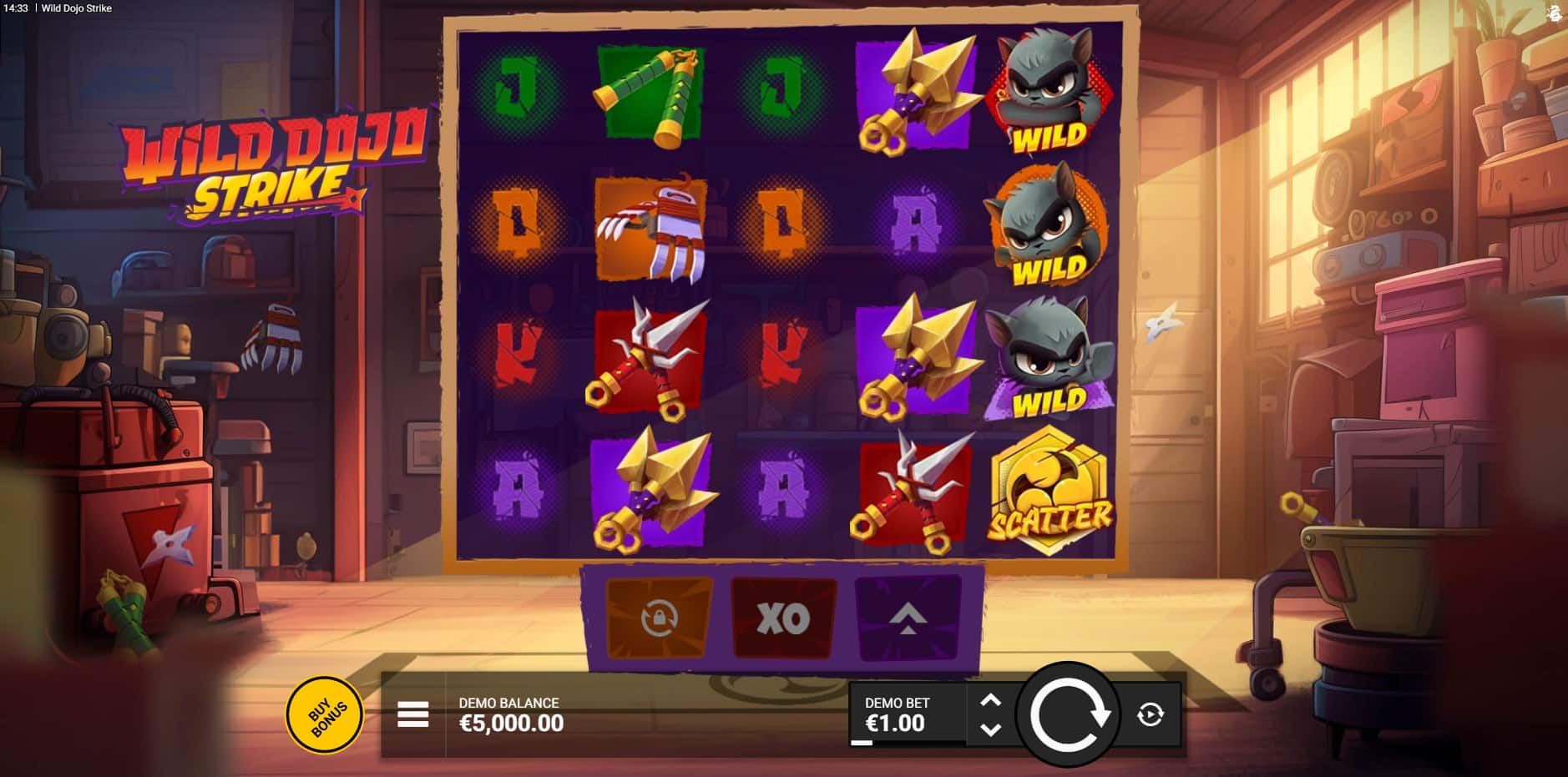 Wild Dojo Strike slot
