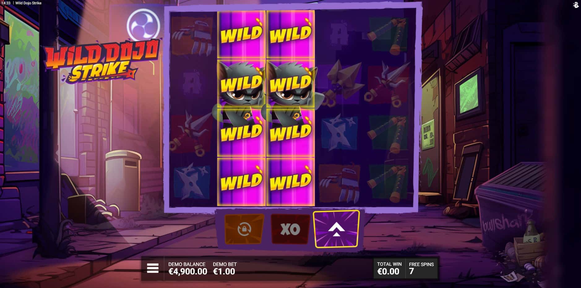 Wild Dojo Strike slot