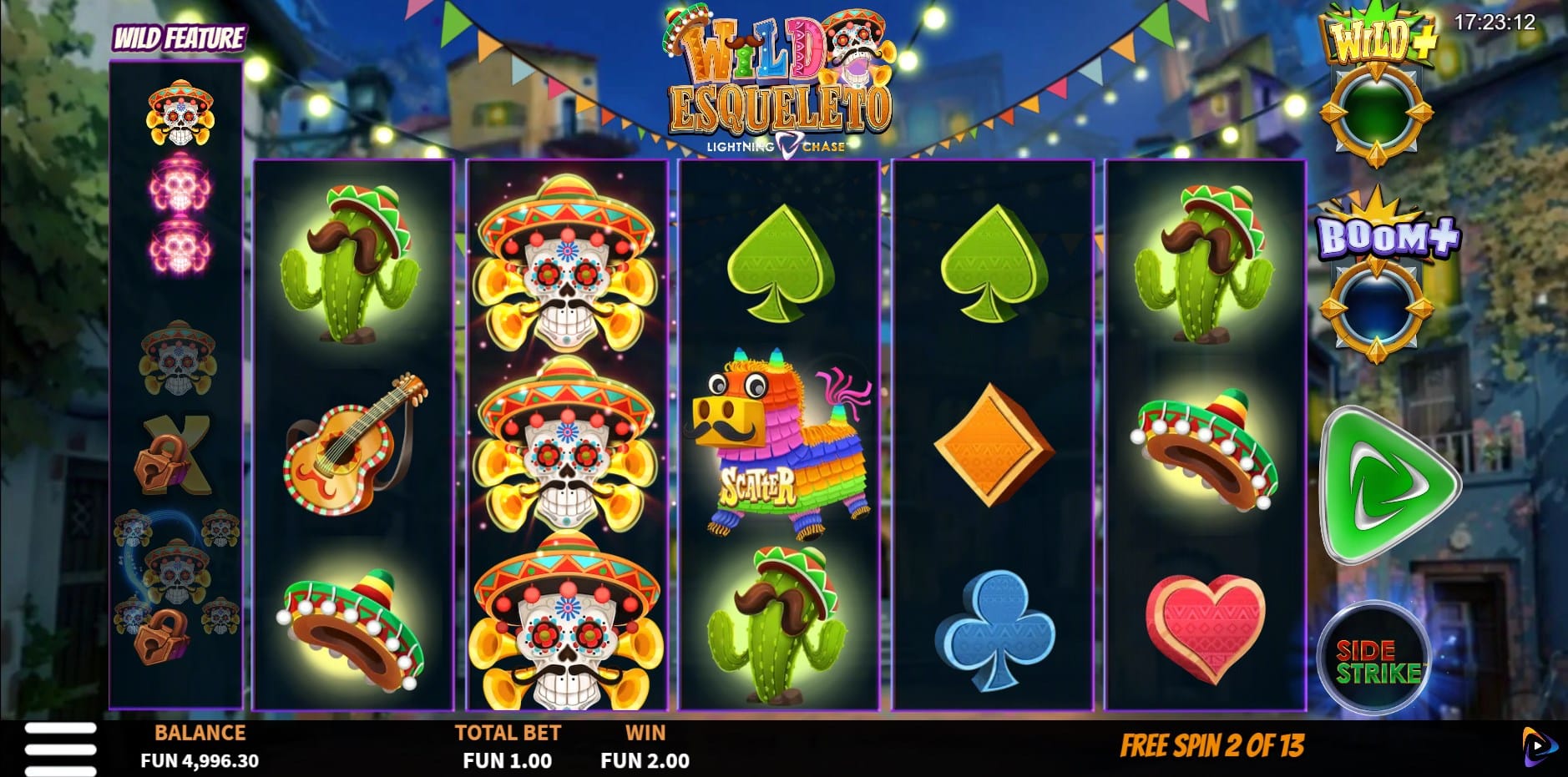 Wild Esqueleto Lightning Chase slot