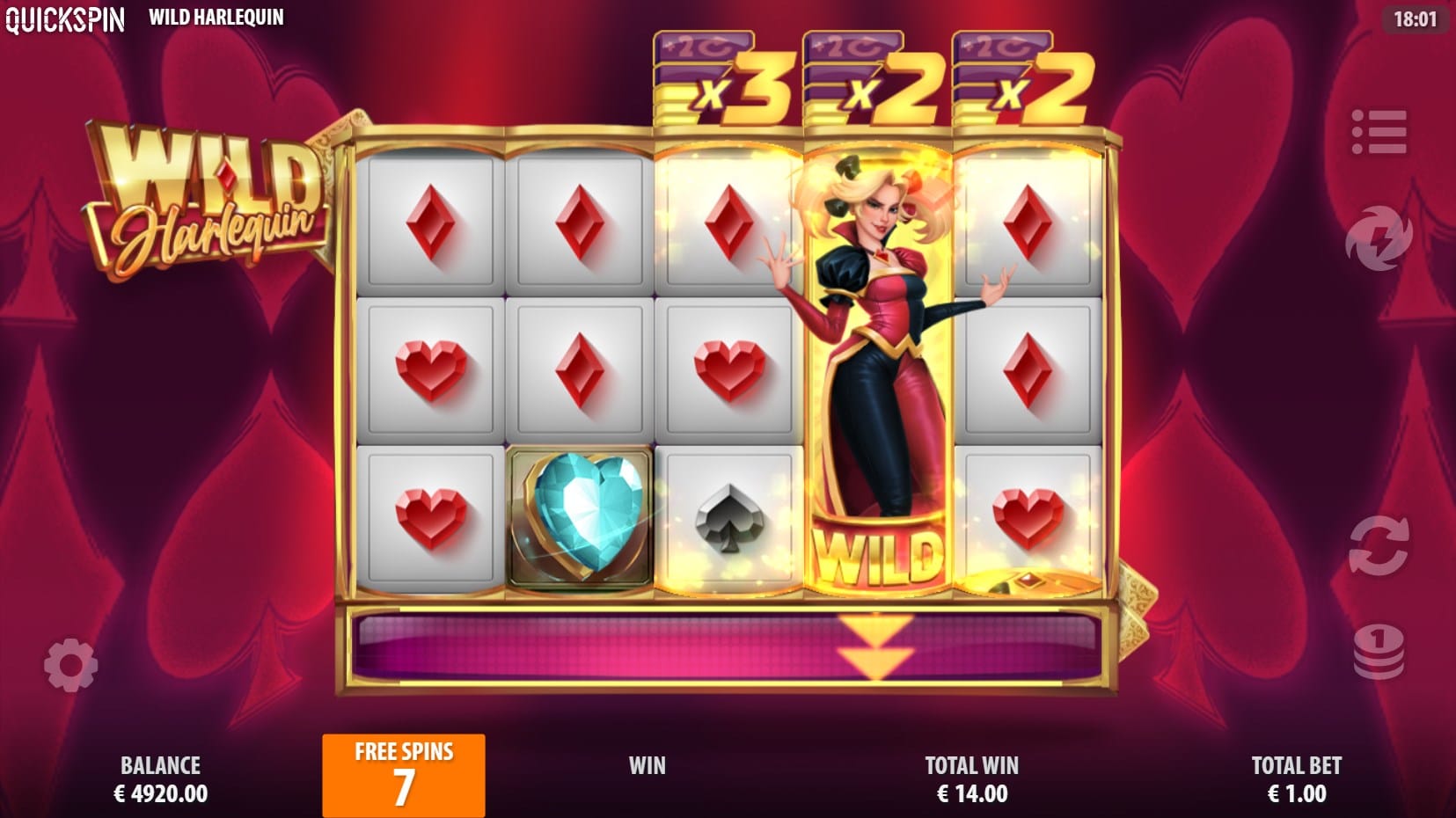 Wild Harlequin slot