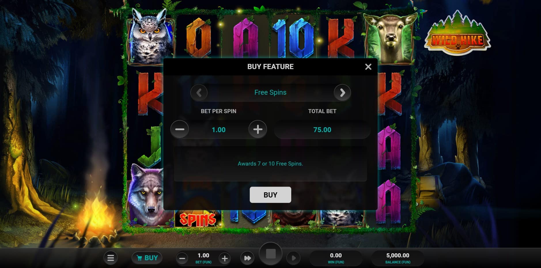 WIld Hike slot