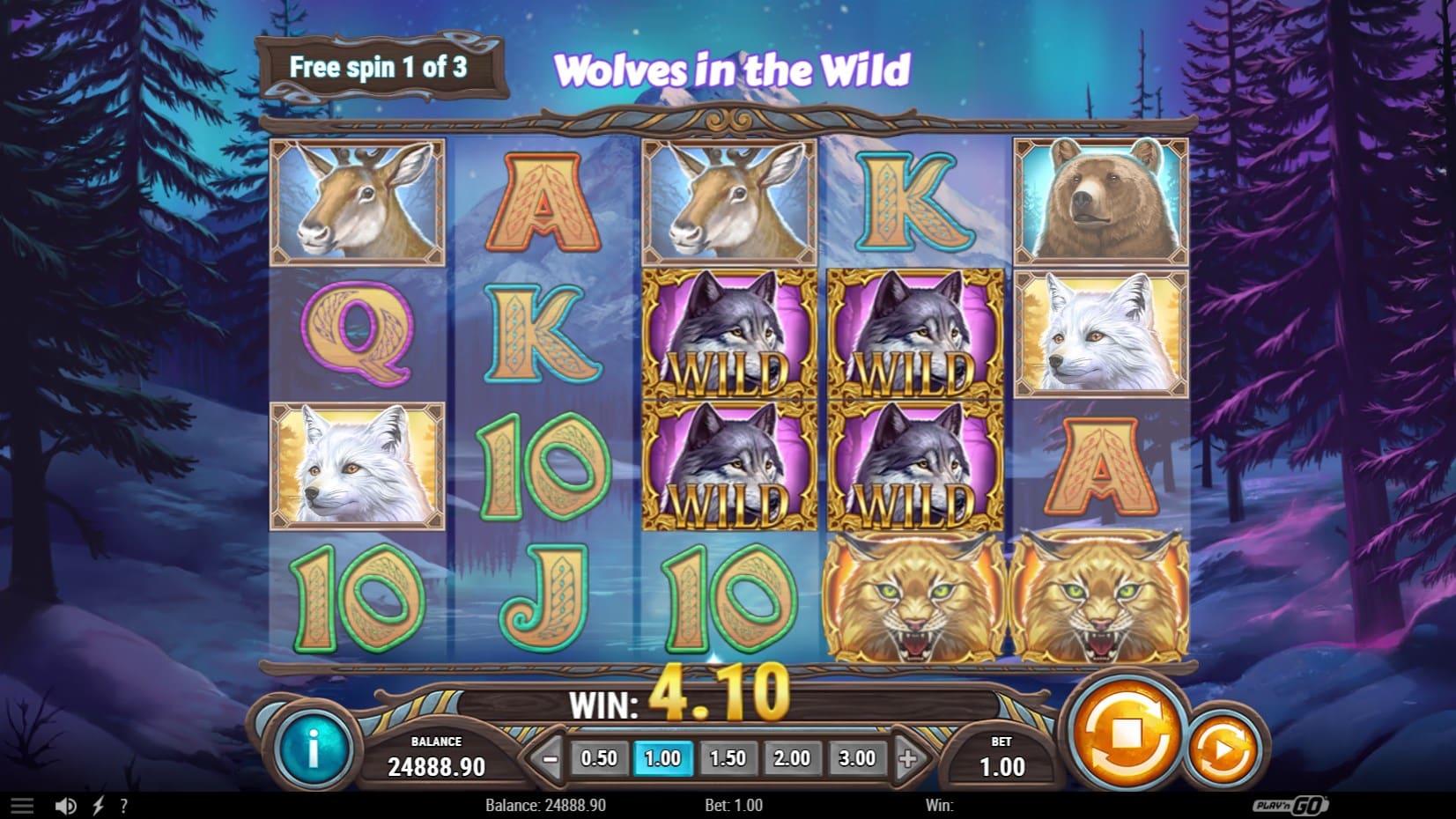 Wild North Radiant Skies Go Collect slot