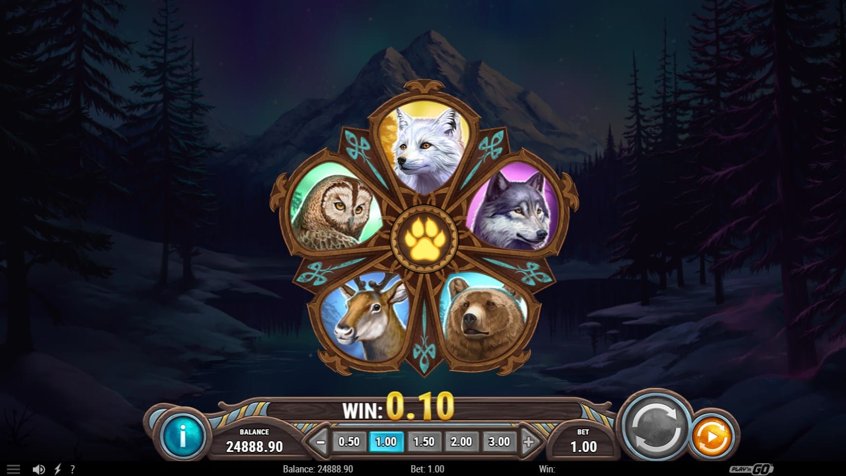 Wild North Radiant Skies Go Collect slot