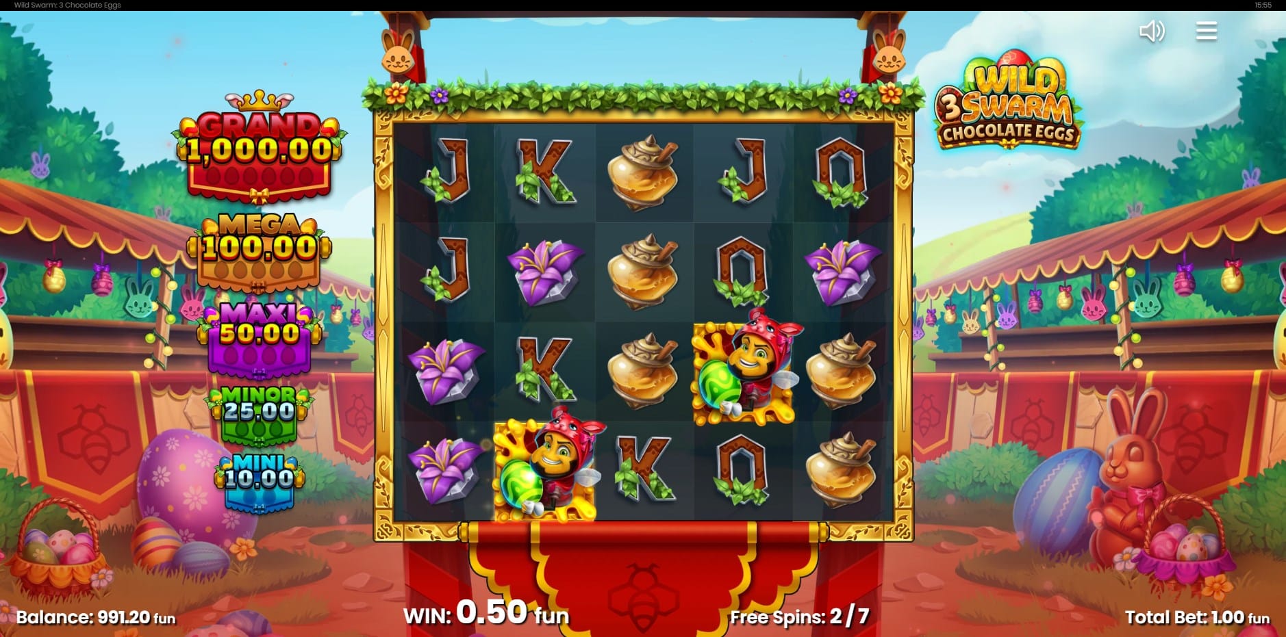 Wild Swarm 3 Chocolate Eggs slot