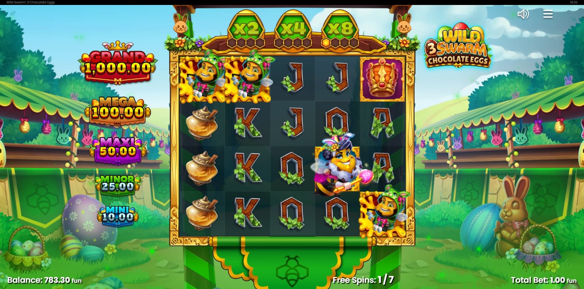 Wild Swarm 3 Chocolate Eggs slot