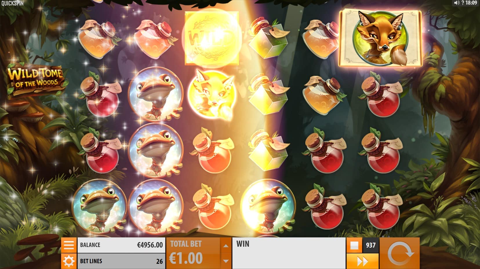 Wild Tome of the Woods slot