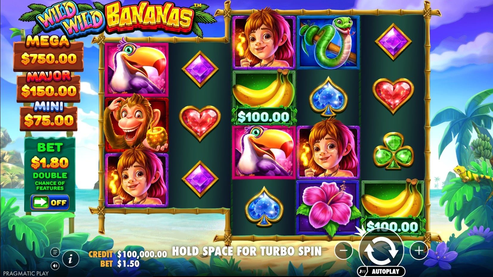 Wild Wild Bananas slot