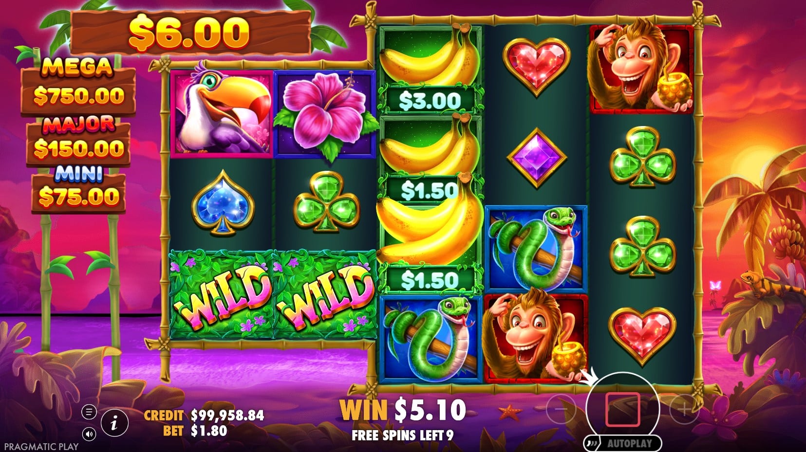 Wild Wild Bananas slot