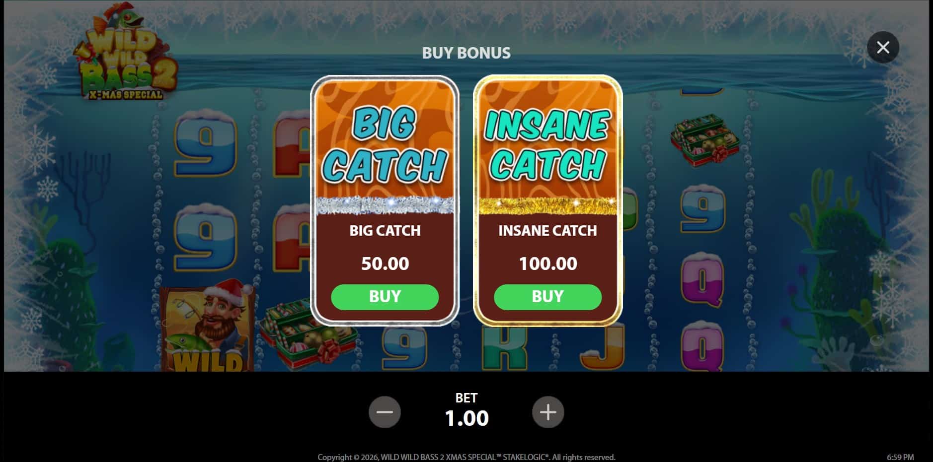 Wild Wild Bass 2 Xmas Special slot