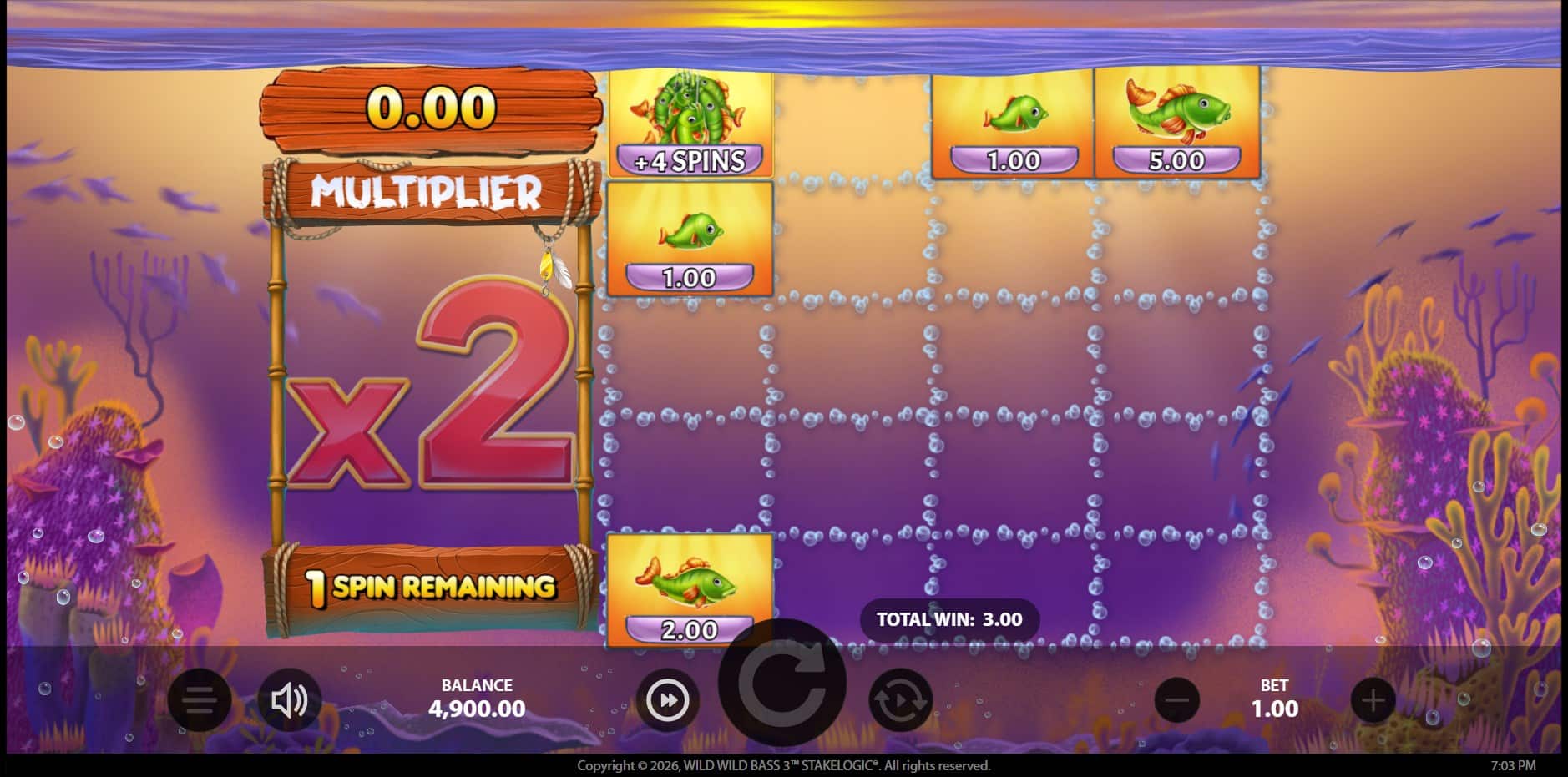 Wild Wild Bass 3 slot