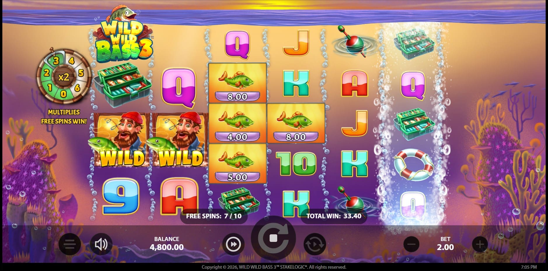 Wild Wild Bass 3 slot