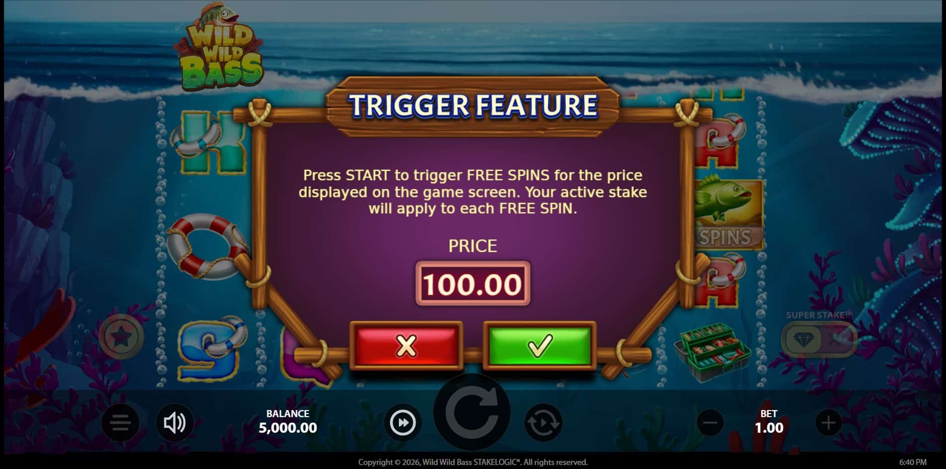 Wild Wild Bass slot