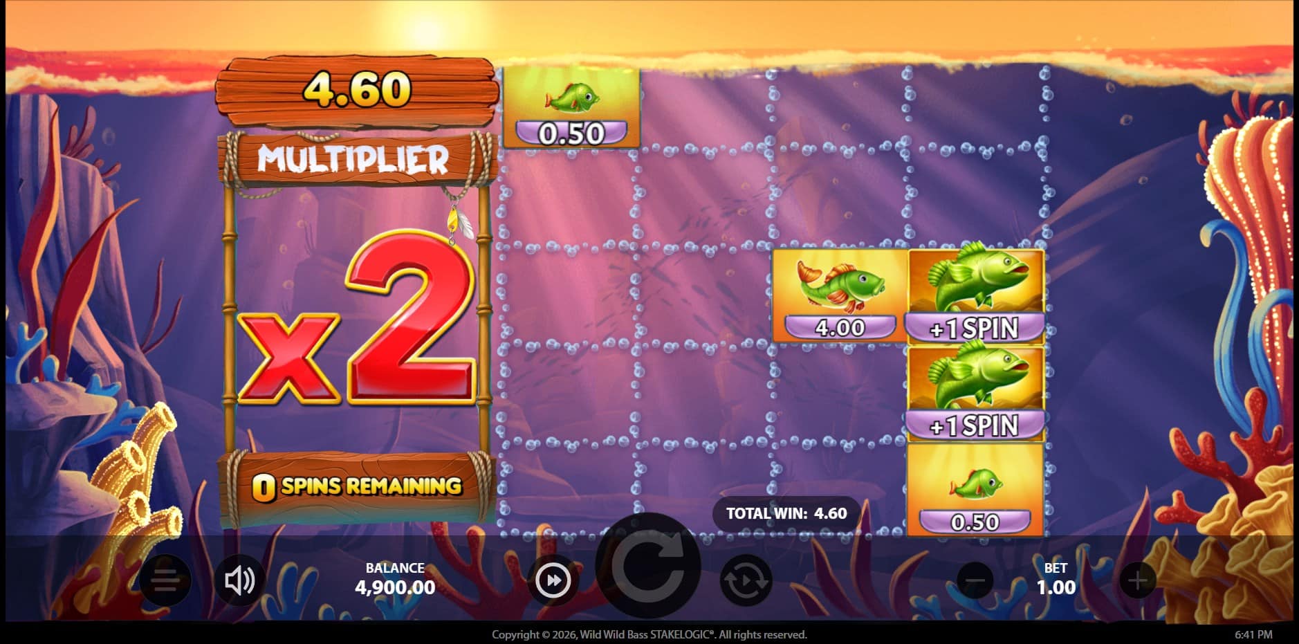 Wild Wild Bass slot