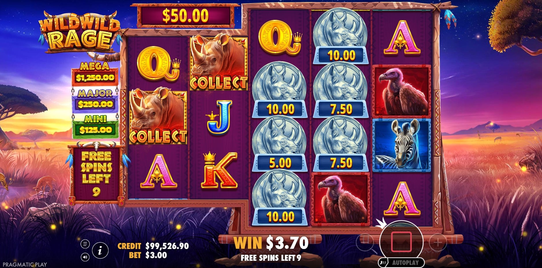 Wild Wild Rage slot