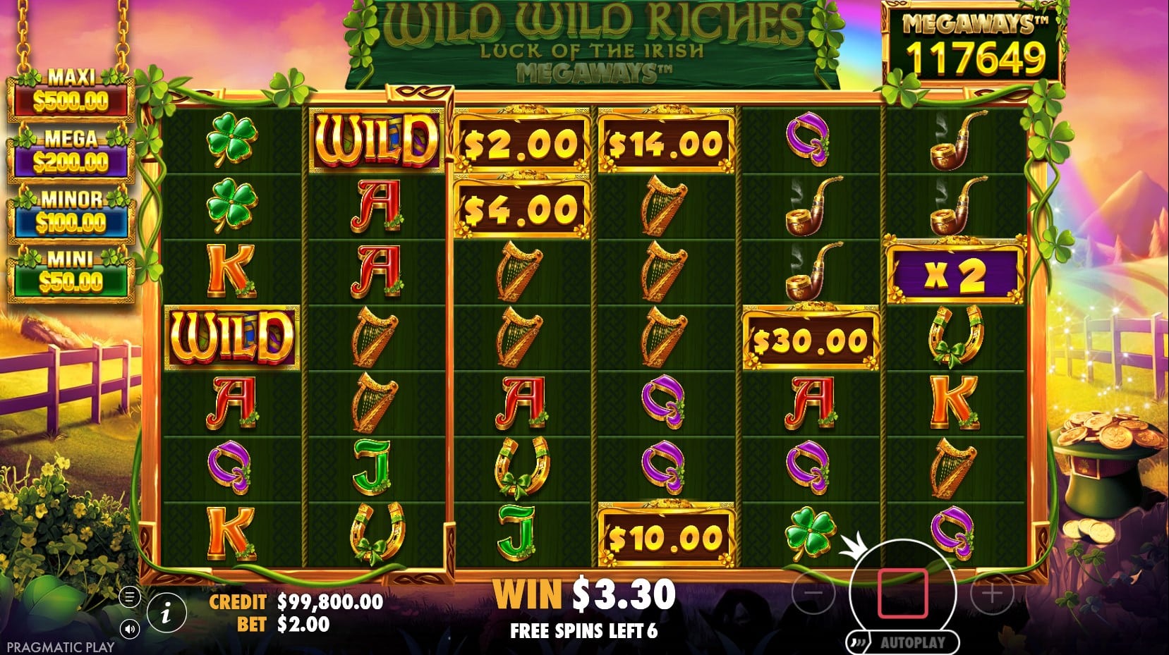 Wild Wild Riches Megaways slot