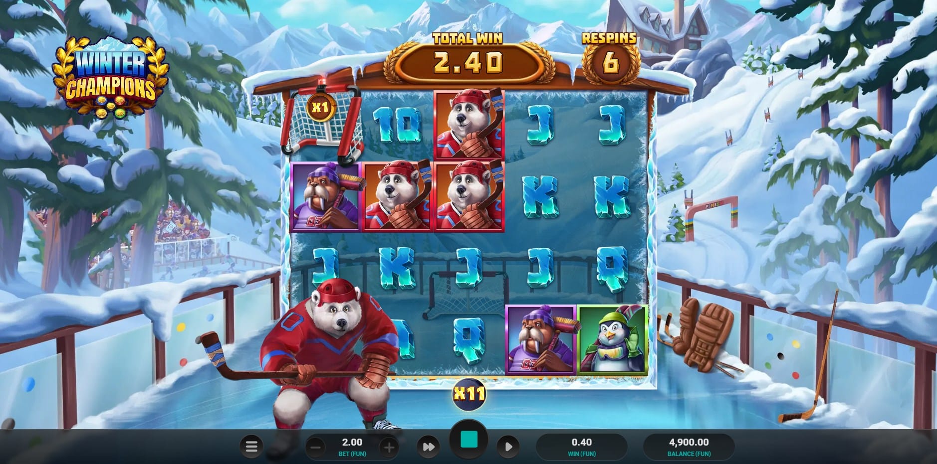 Winter Champions slot