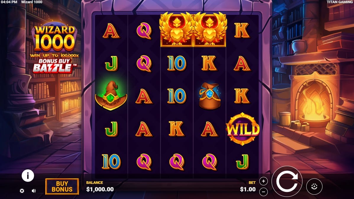 Wizard 1000 slot
