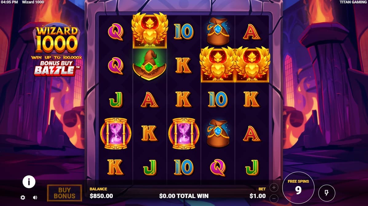 Wizard 1000 slot