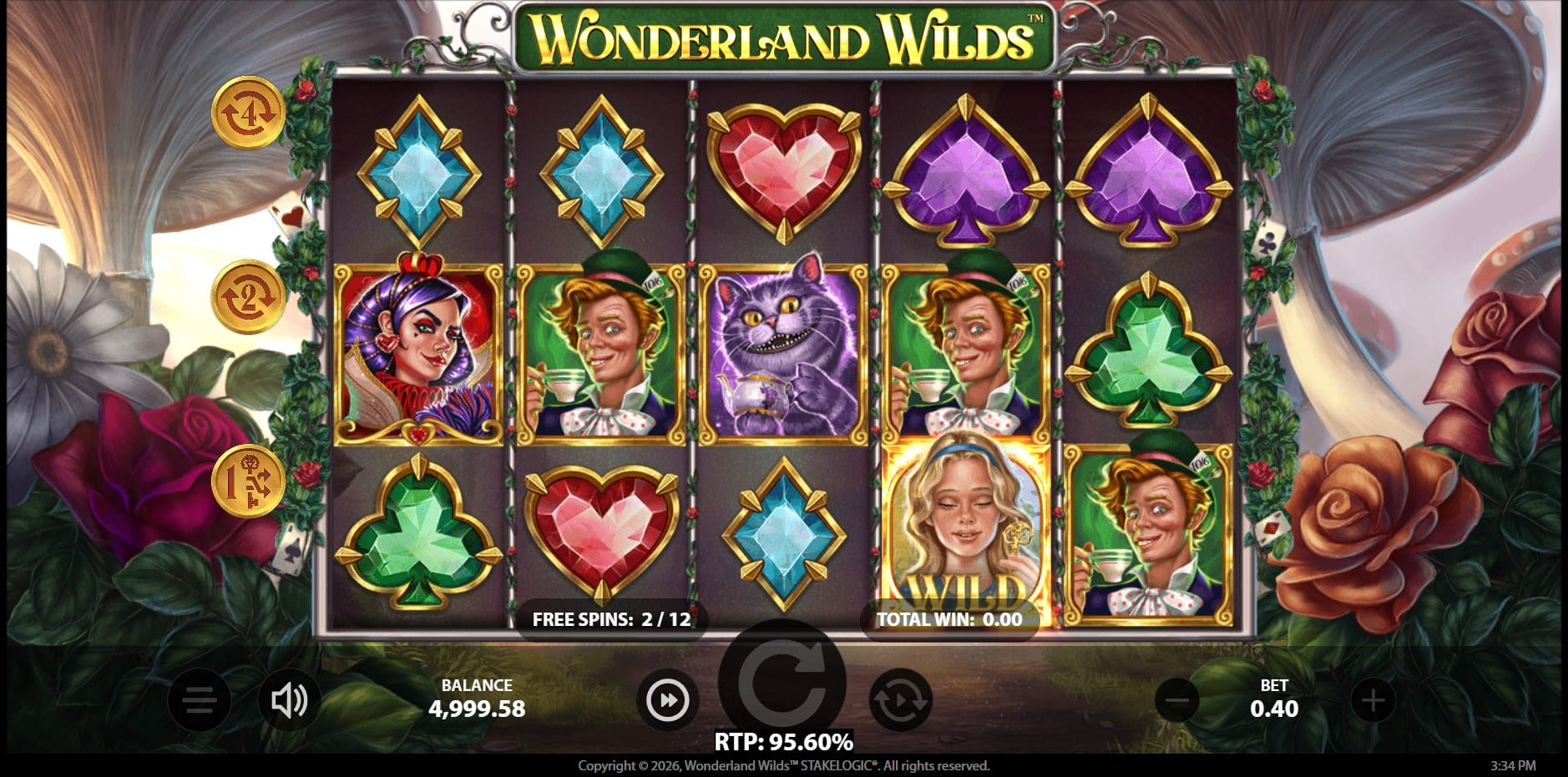 Wonderland Wilds slot