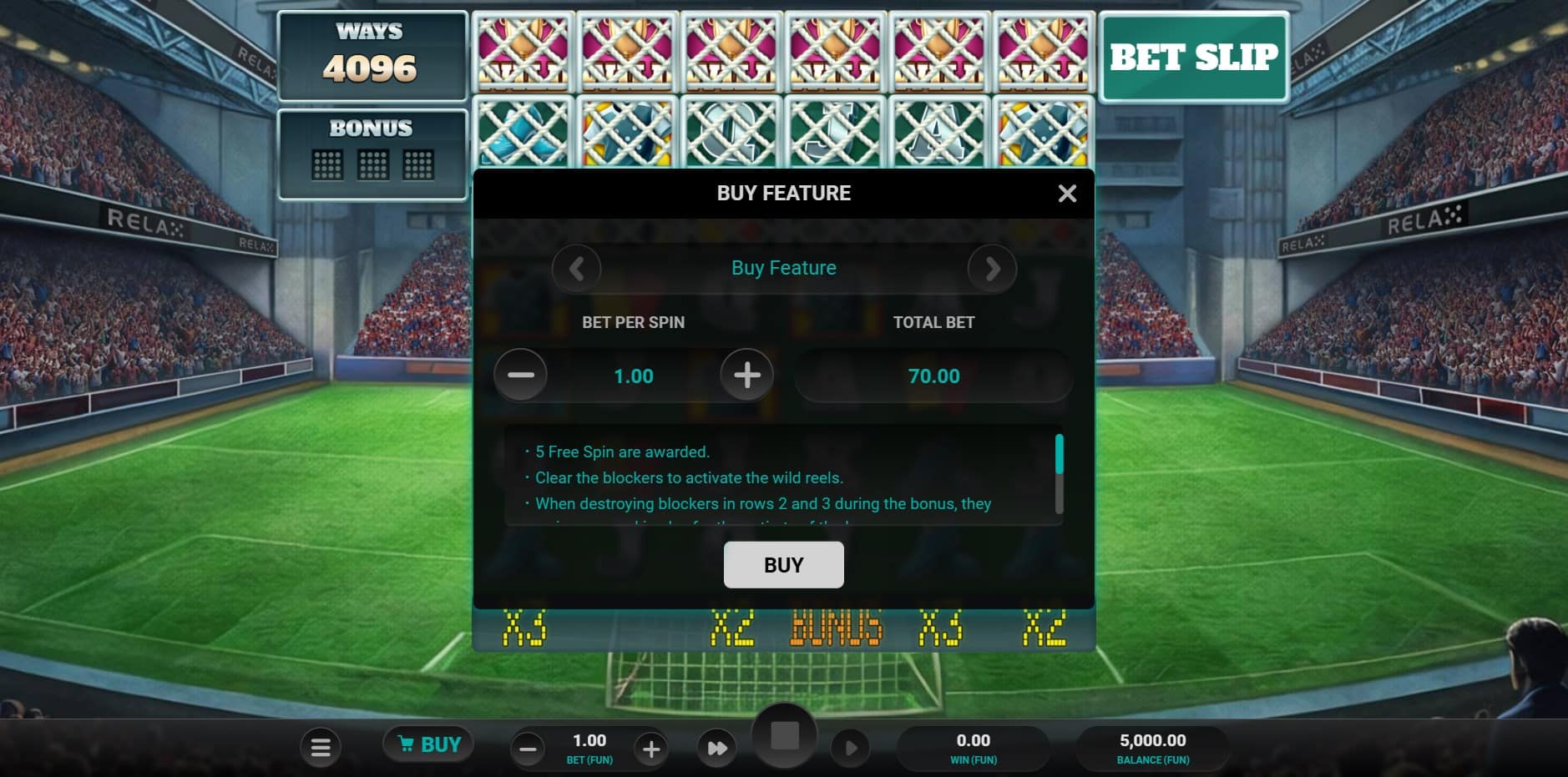 World Class Kick Off Dream Drop slot