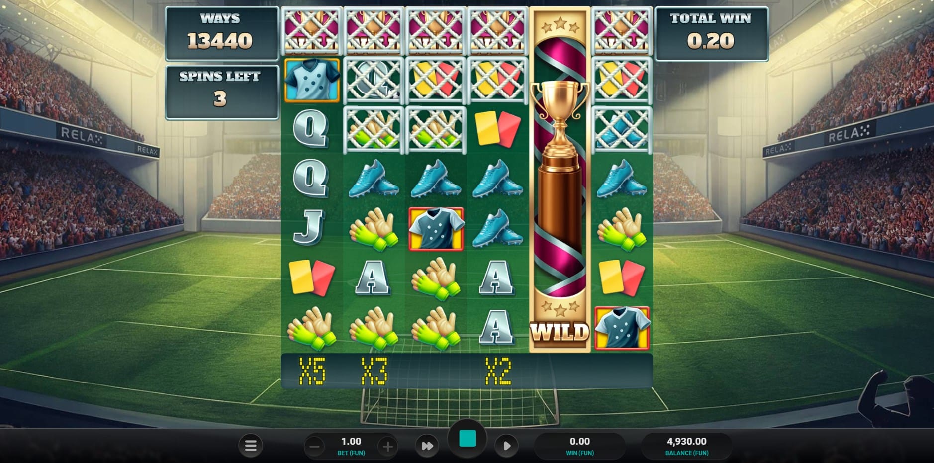 World Class Kick Off Dream Drop slot