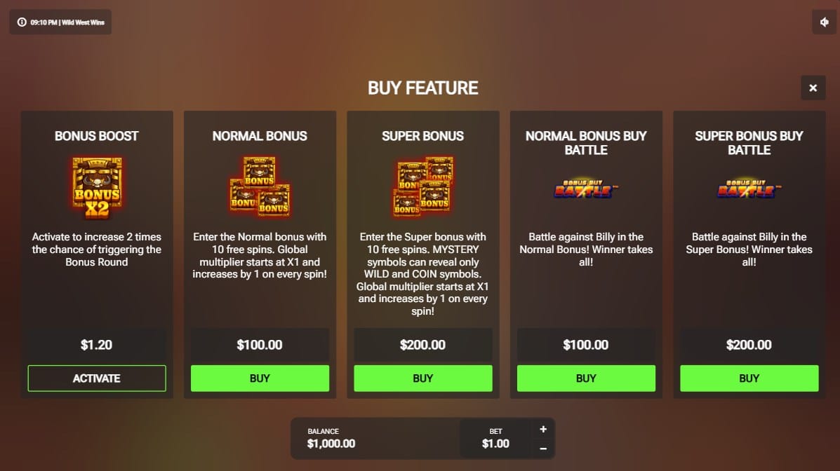 WWW (Wild West Wins) slot