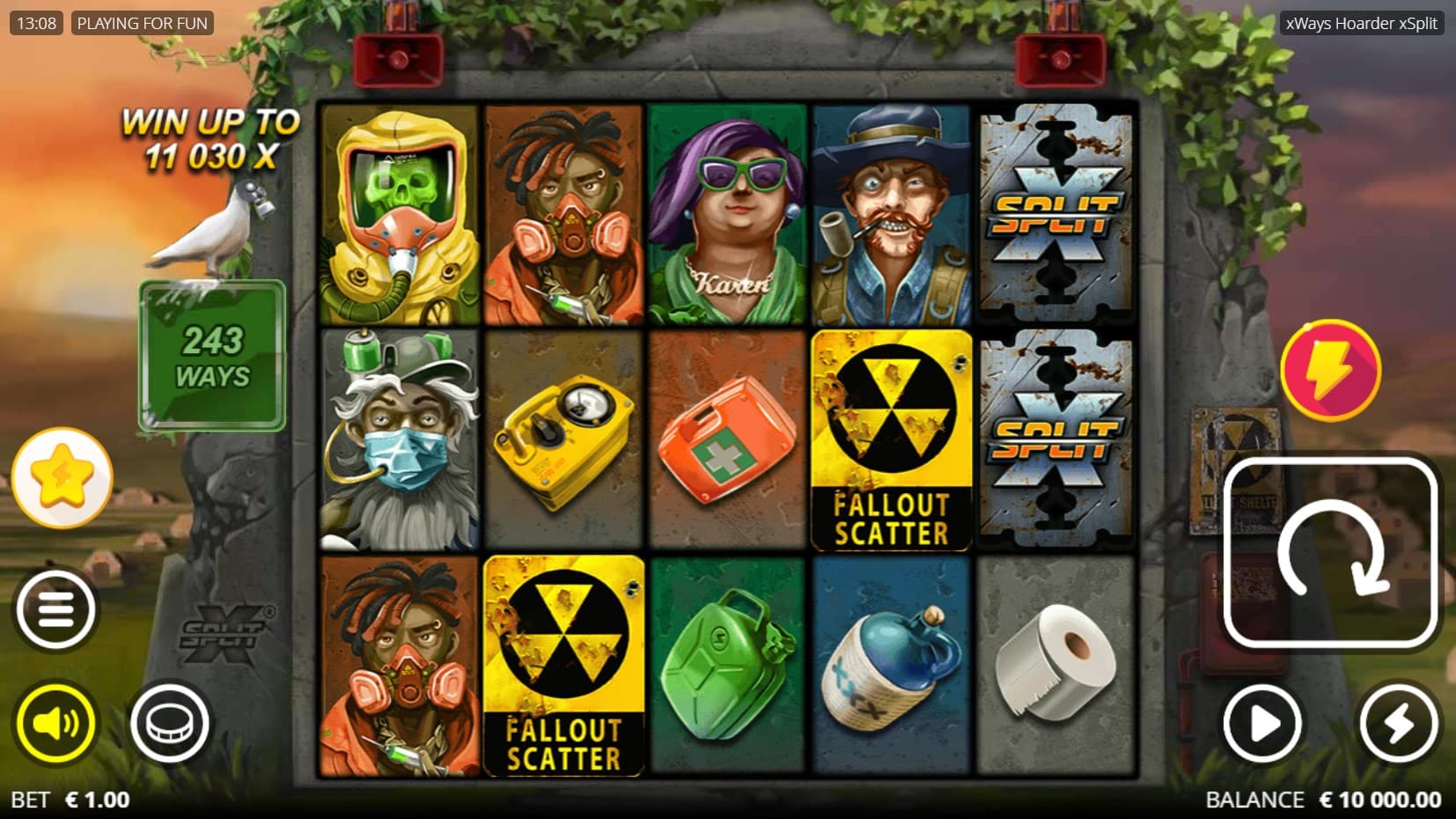 xWays Hoarder xSplit slot