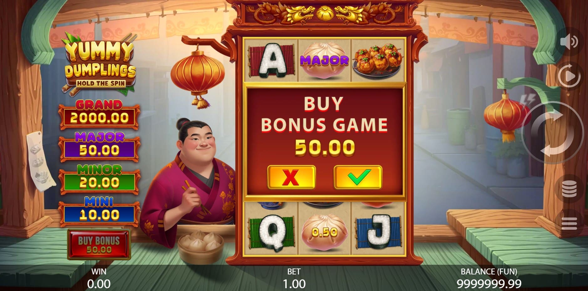 Yummy Dumplings: Hold the Spin slot