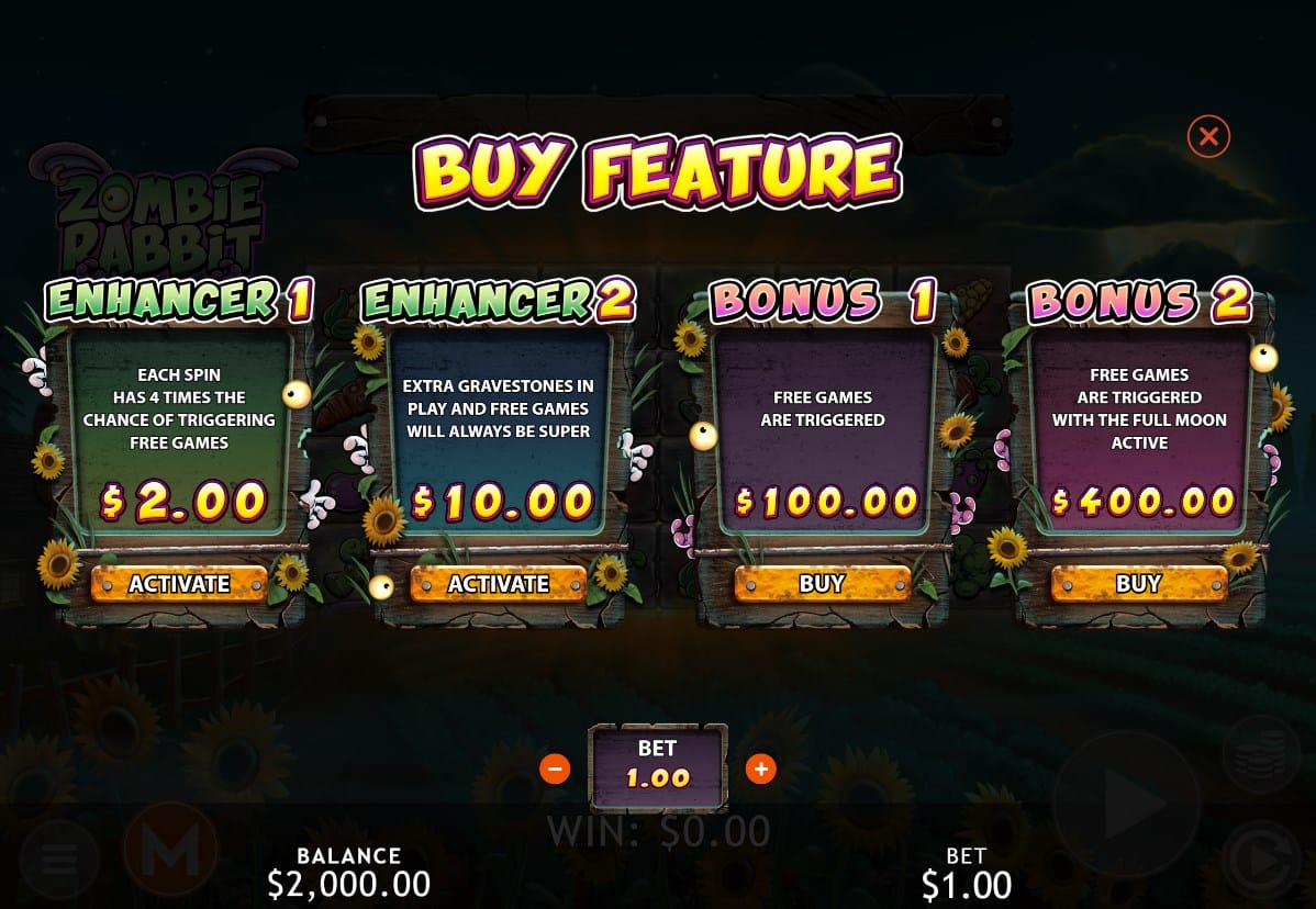 Zombie Rabbit Invasion slot