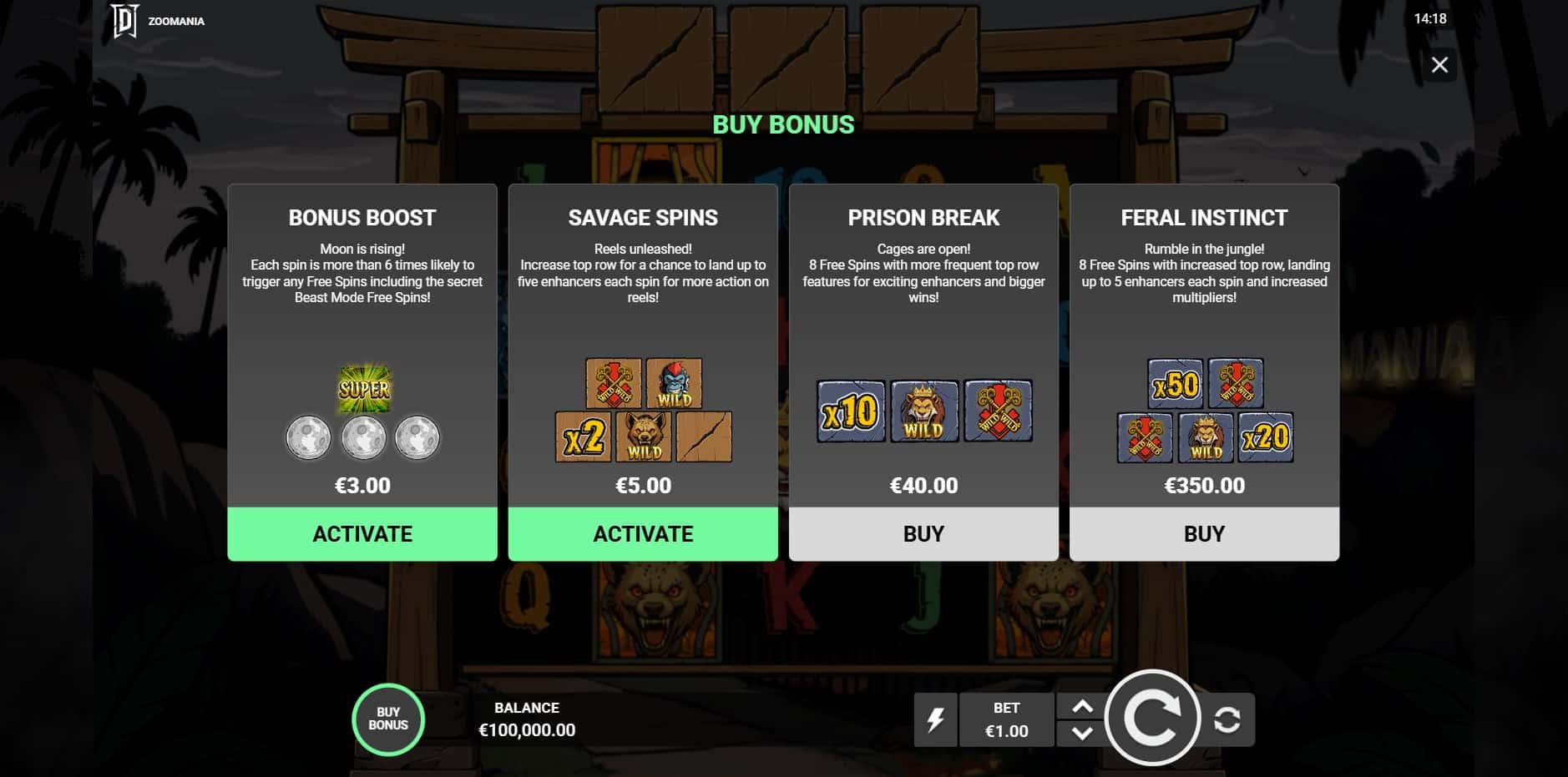 Zoomania slot